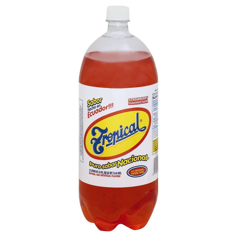 Tropical Soda de fresa 2 lt.