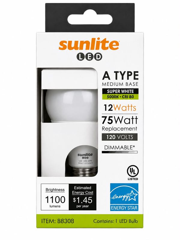 Foco Sunlite Super White 5000k CRI 80