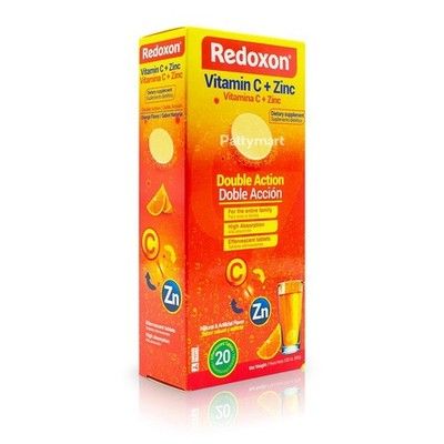 Redoxon Vitamina C + Zinc 80 Gr.
