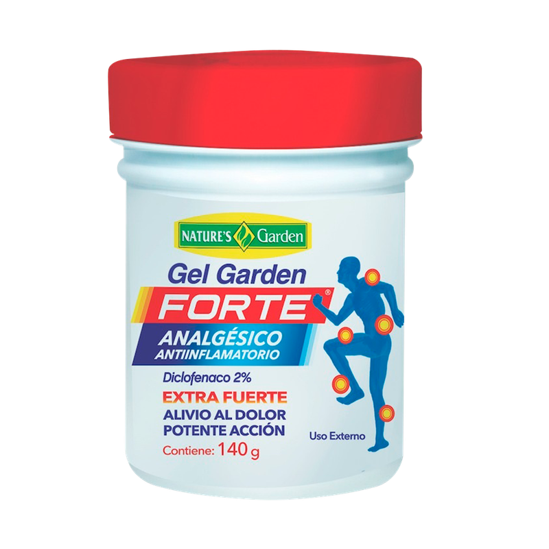 Nature Garden Gel Garden Forte Rojo 140mg