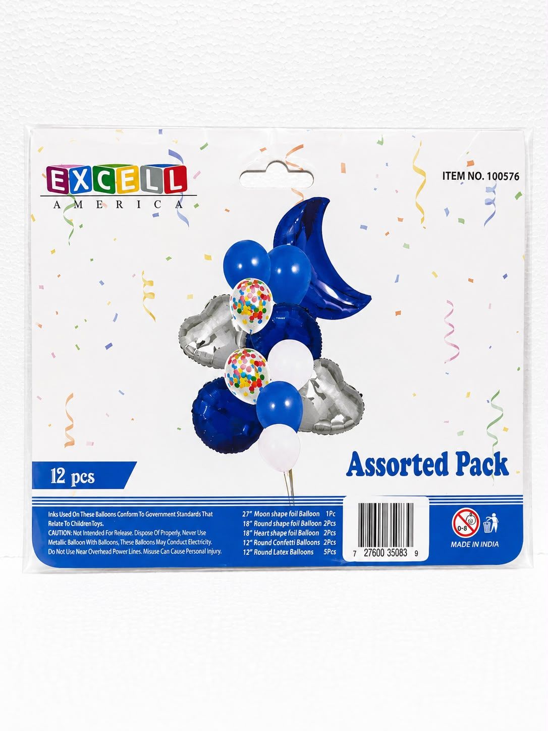Excell Assorted Pack 12 pcs