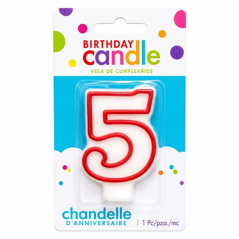 Birthday Candle 5
