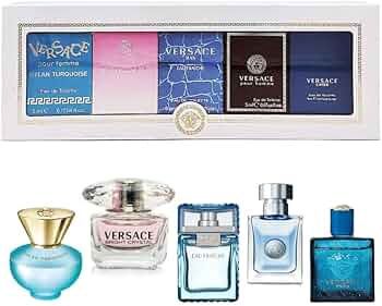 Versace Miniature Collection 5 Pcs Gift Set - Men &amp; Women Mini