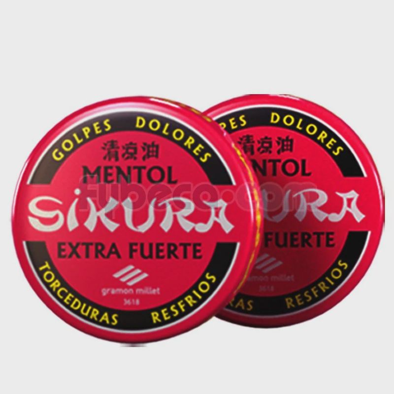 Mentol Sikura Extra Fuerte 10g