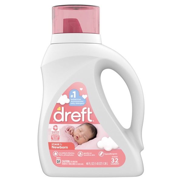 Dreft  newbort jabon liquido bebe 1.36 L