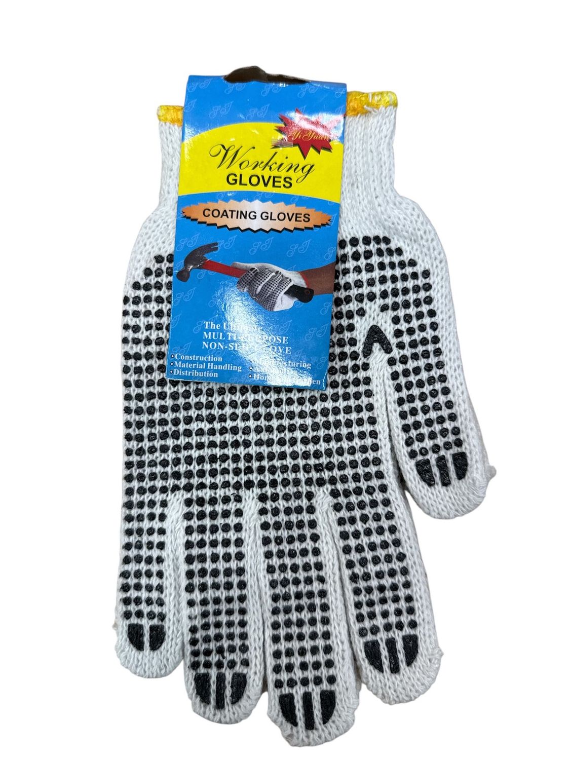 Guantes de trabajo blancos x 2