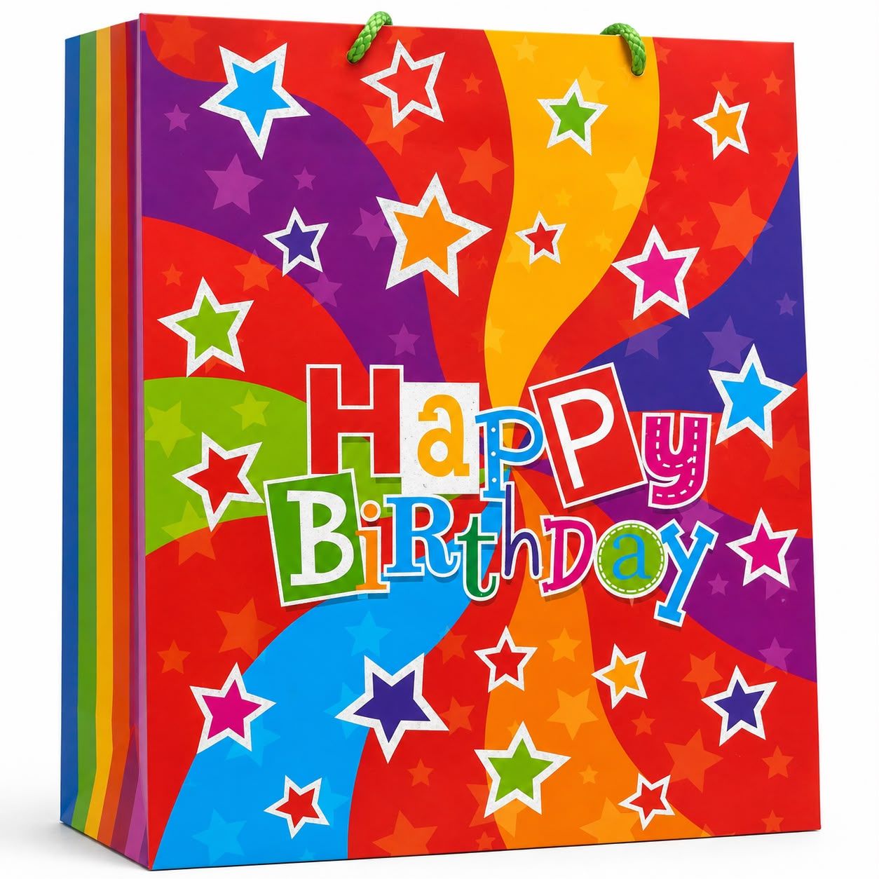 Gift Bag Multicolor "Happy Birthday"