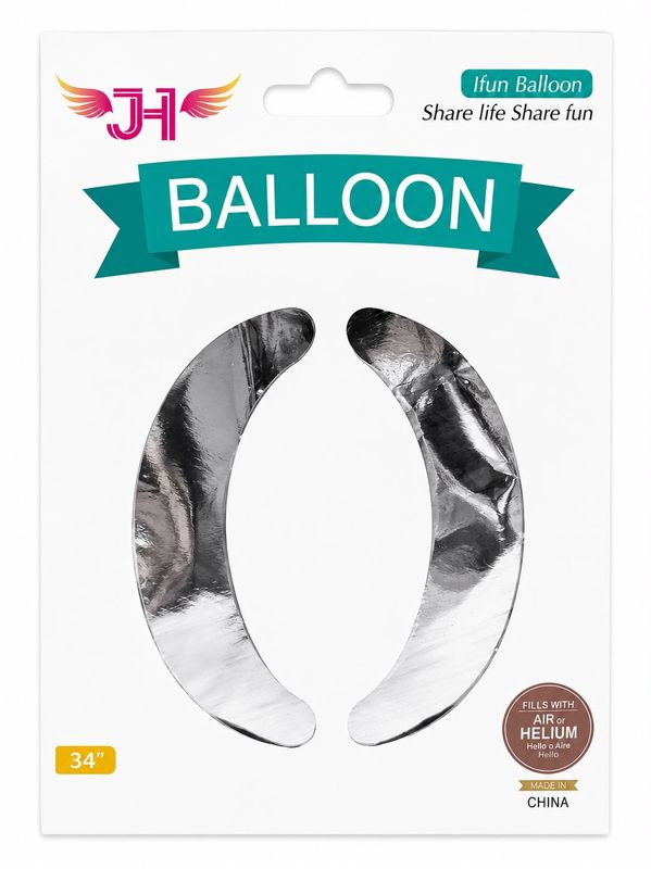 JH  Balloon Silver 34 " # 0