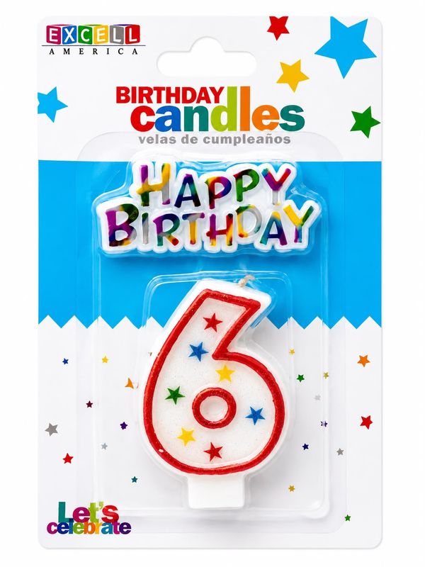 Birthday Candle #6