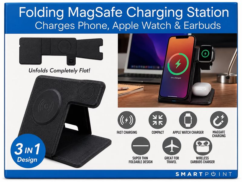 Folding MagSafe Charging Station
