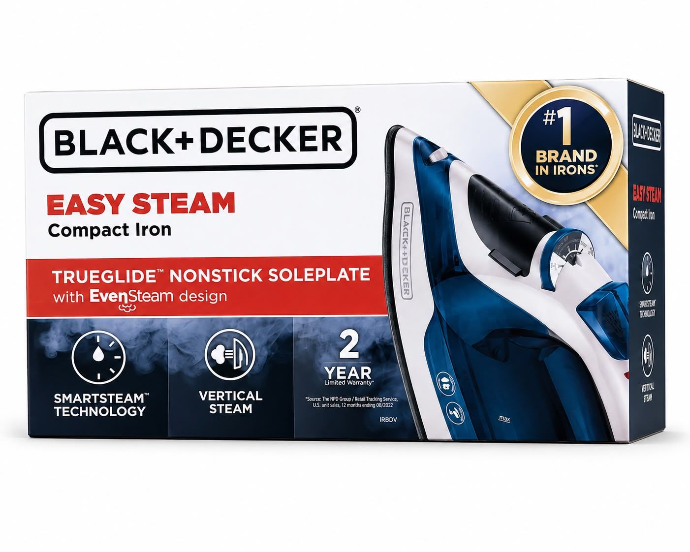 Black + Decker Compact Iron