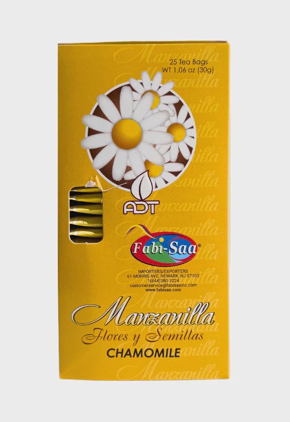 Fabi-Saa Te  Manzanilla  ADT 25 Sobres