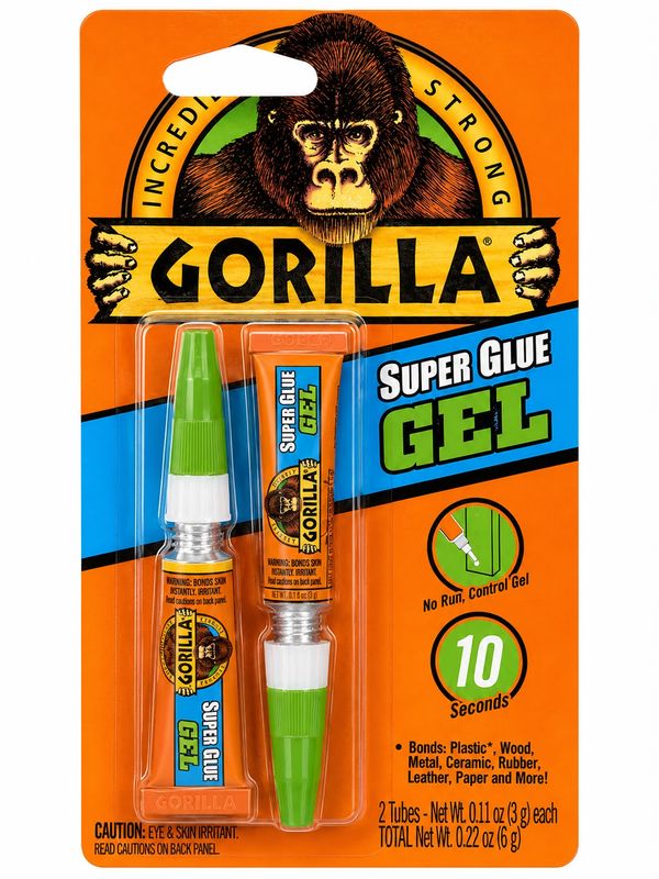 Gorilla Super Glue  Gel 2 Tubes