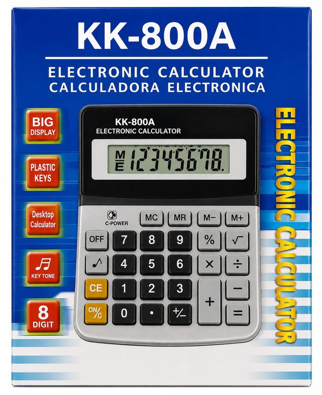 Electronic calculator KK-800A