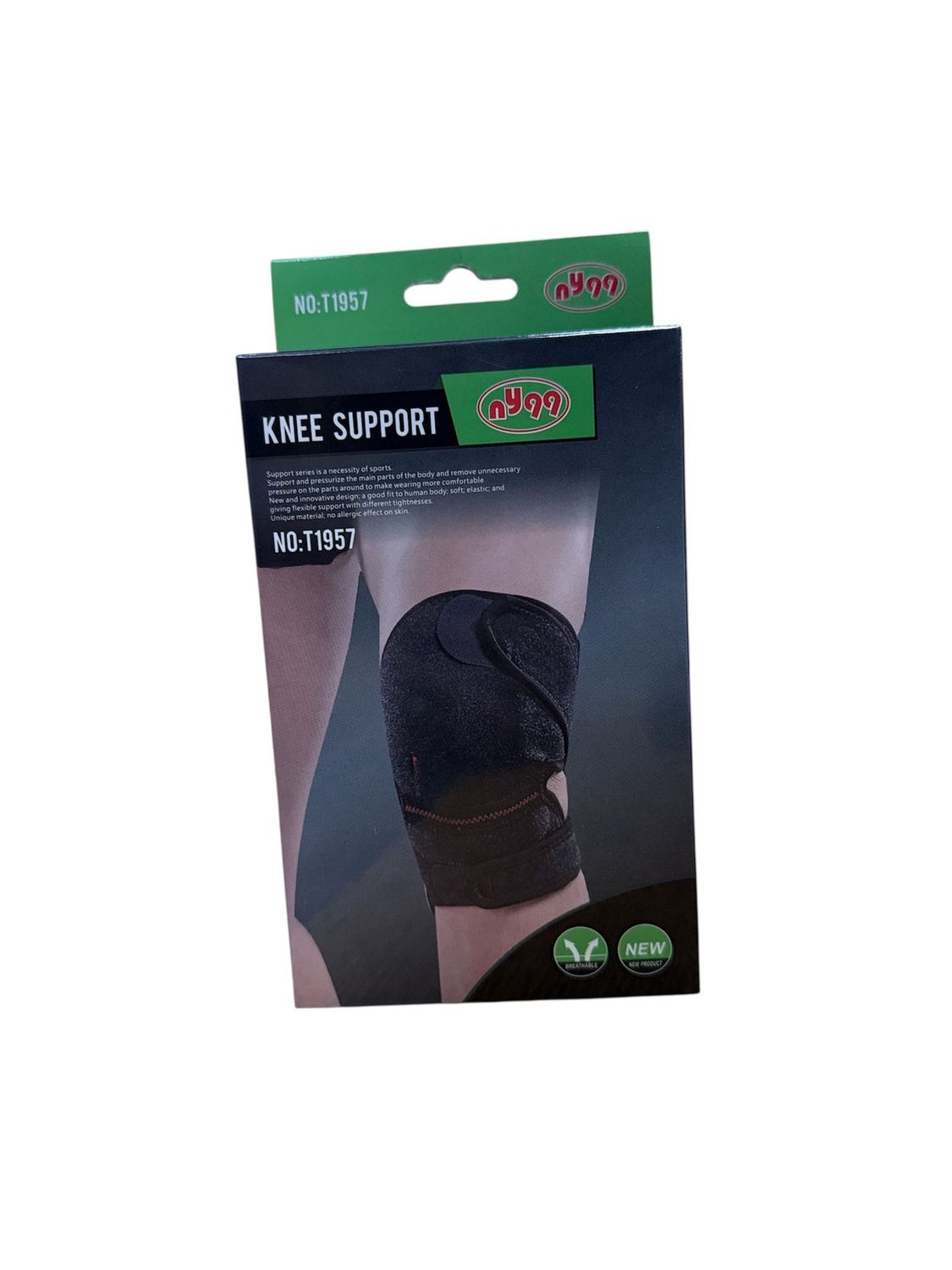 Kneee Support  Rodillera Negra No.T1957