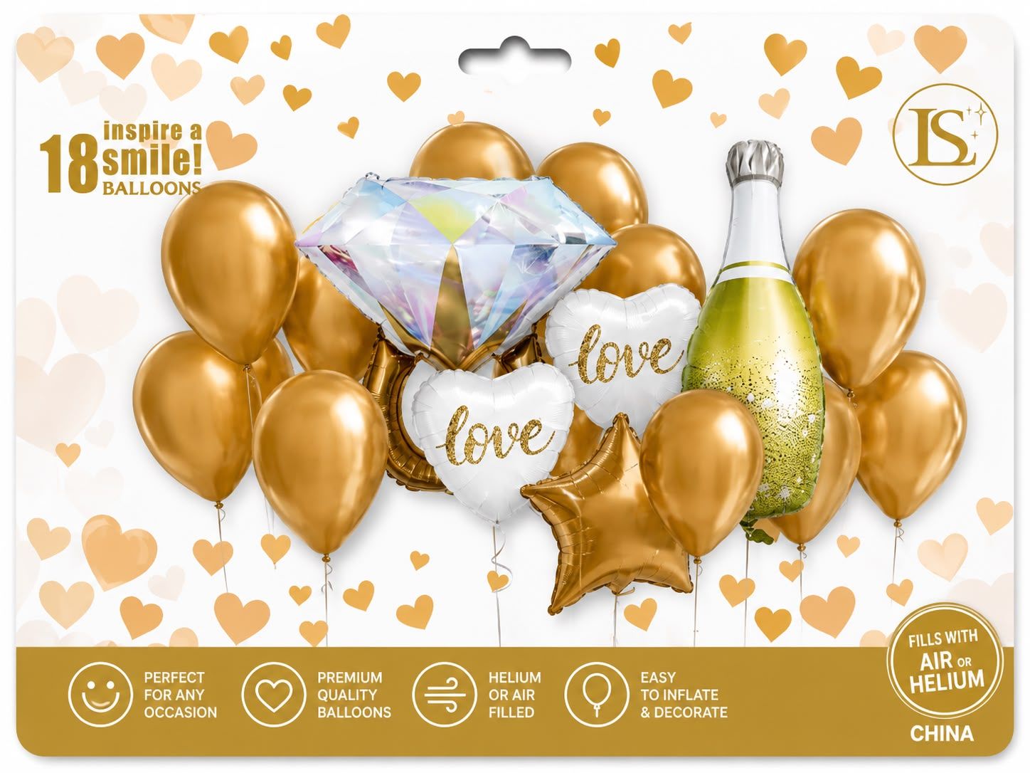 LS 18 Inspire a Smile Balloons