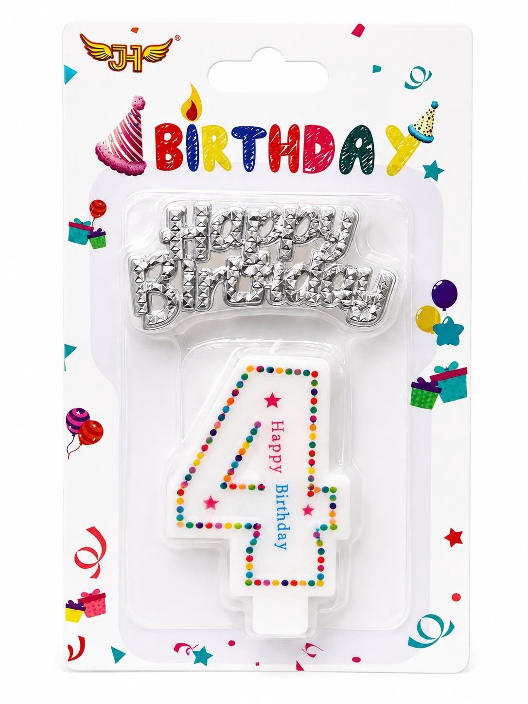 JH Birthday  Candle #4