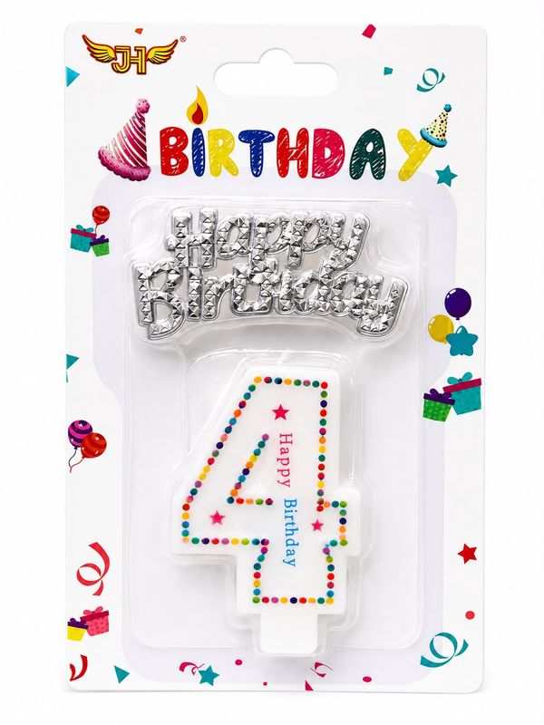 JH Birthday  Candle #4