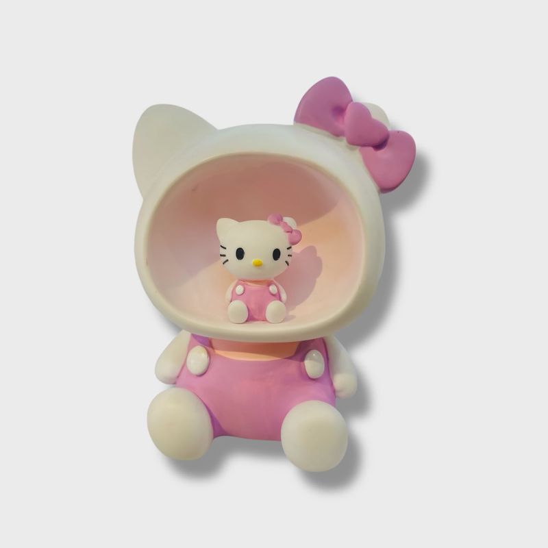 Piggy Bank Hello Kitty with light 18 cm