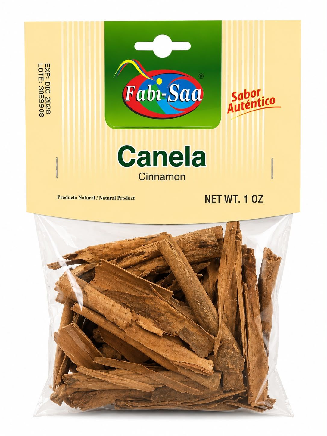 Fabi-Saa Canela  en rama 1 oz
