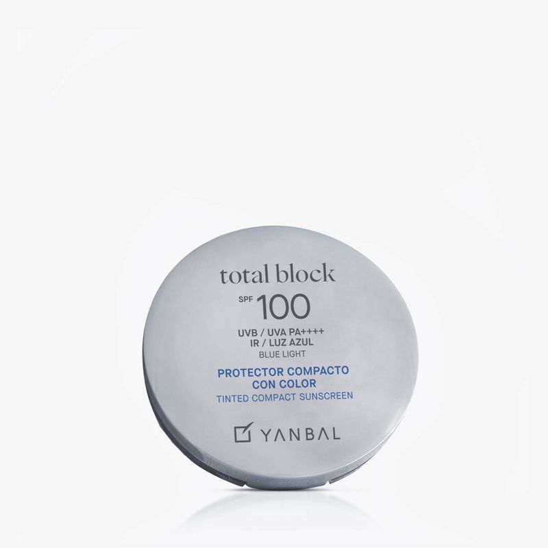 Yanbal Total Block Spf 100 Protector Compacto con Color 9 g