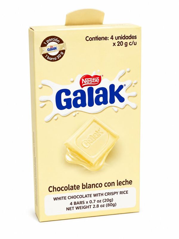Nestle Galak  Caja x4  ( 80gr )