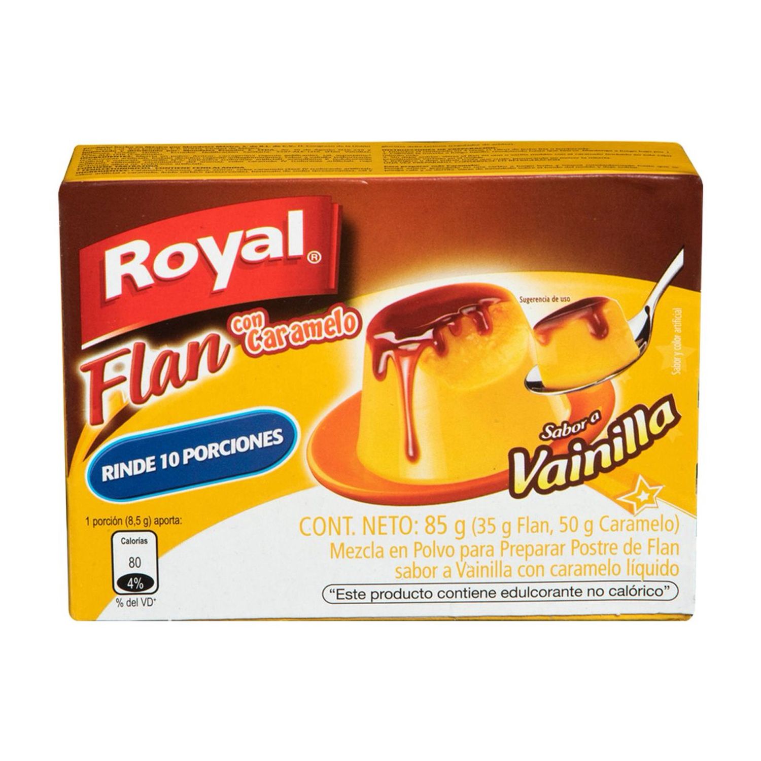 Royal Flan con Caramelo 85gr
