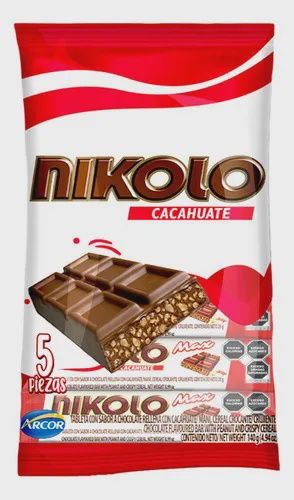 Nikolo Cacahuate 5 piezas 140gr