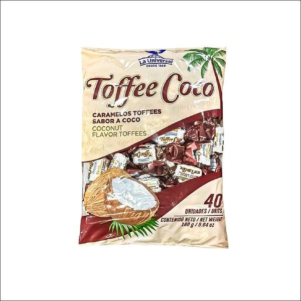 La Universal Toffee Coco 160gr