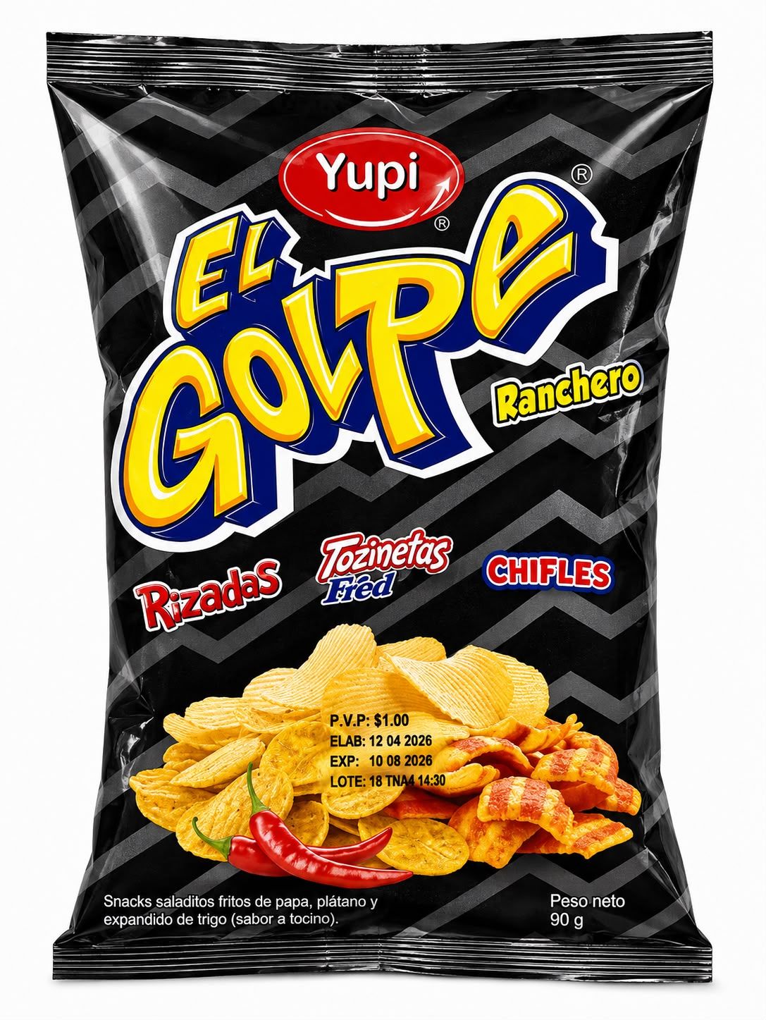 Yupi Golpe Ranchero 90gr
