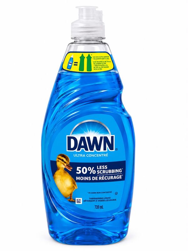 Dawn Ultra Concentre  Detergente  liquido Platos 709ml