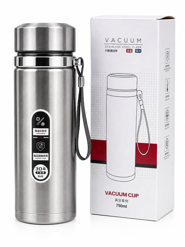 Vacuum Stainless Steel Flask 750 ml