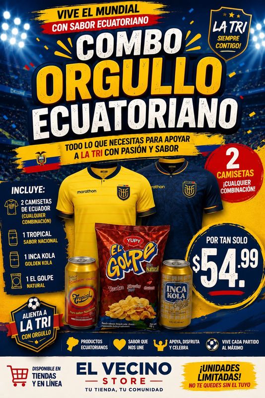 Combo Orgullo Ecuatoriano