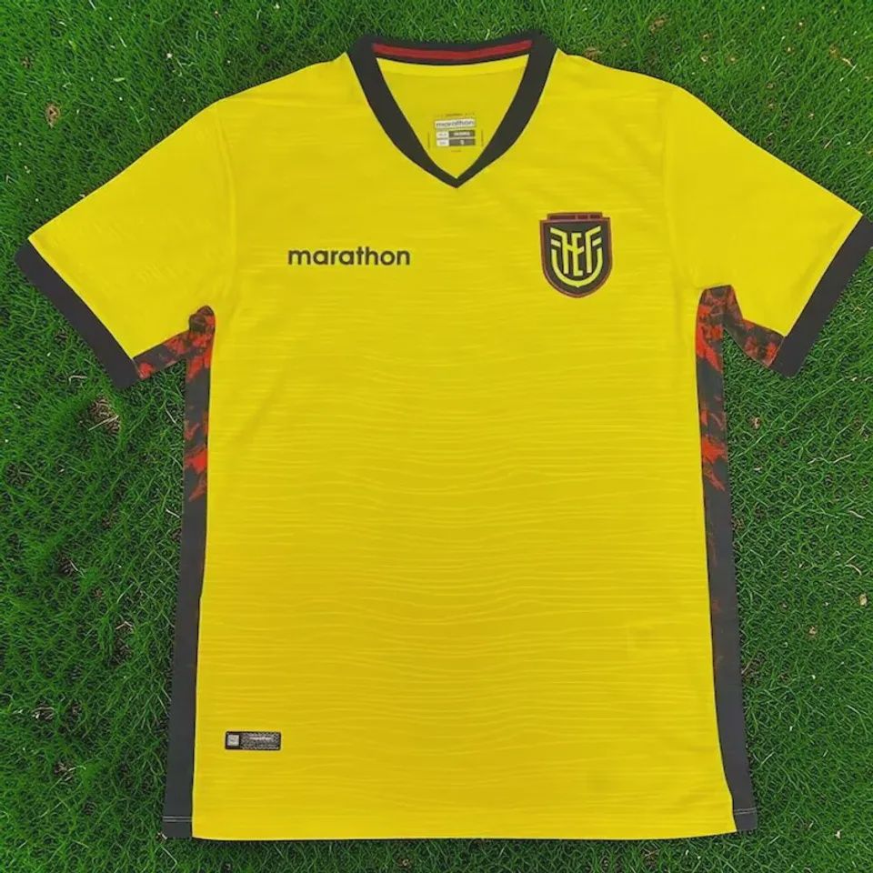 Camiseta Ecuador Amarilla AAA