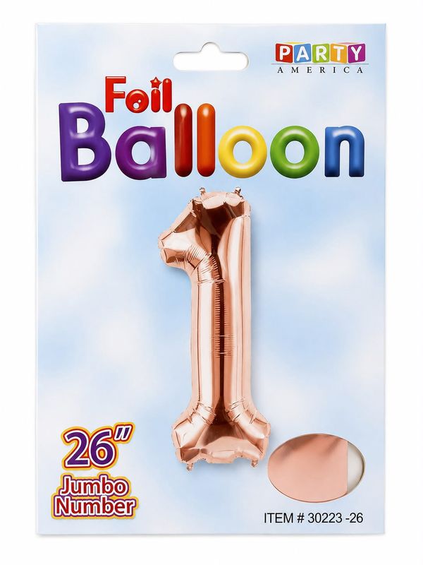 Foil Balloon Pink 26" , #1