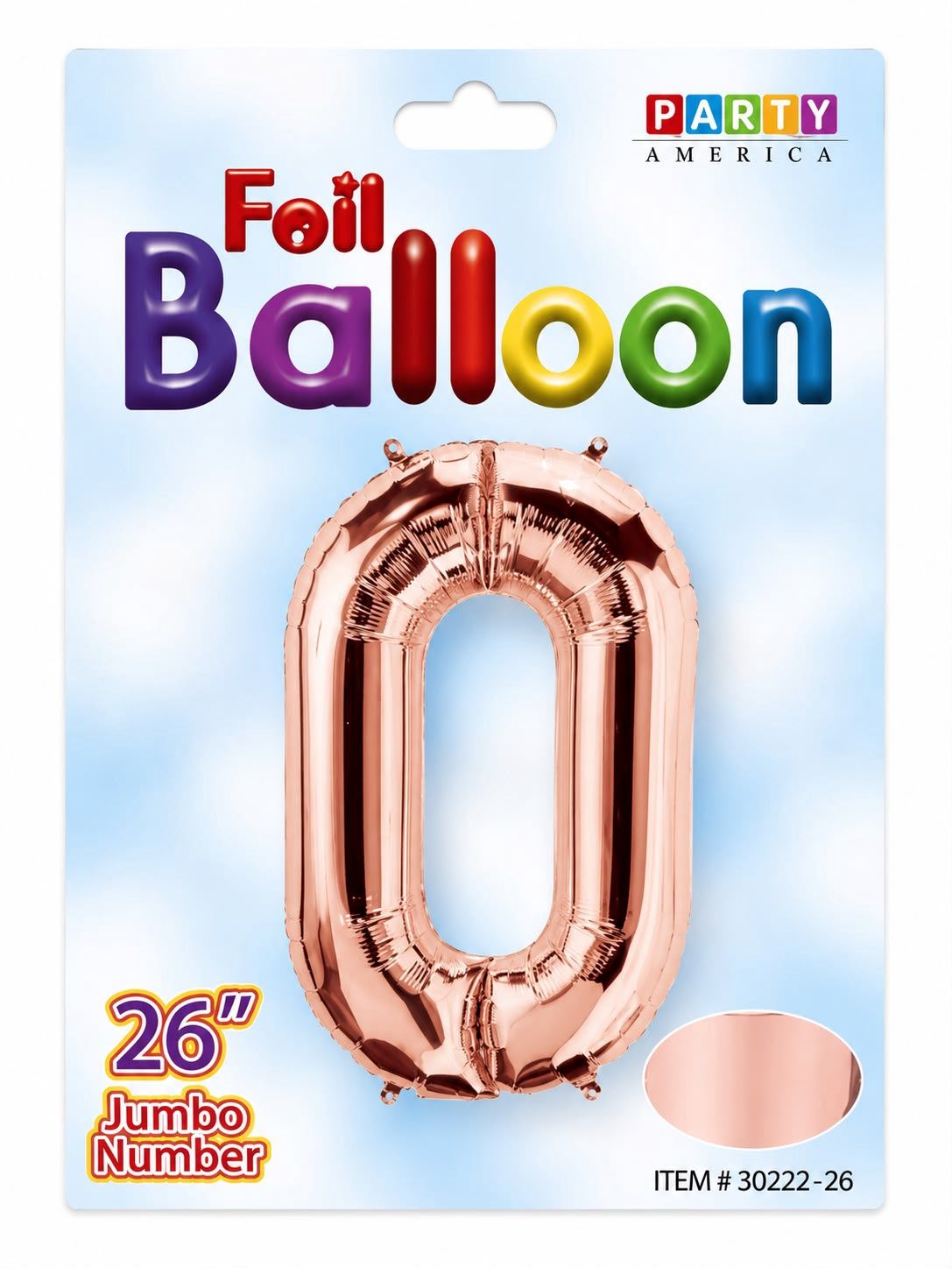 Foil Balloon Pink 26" , # 0