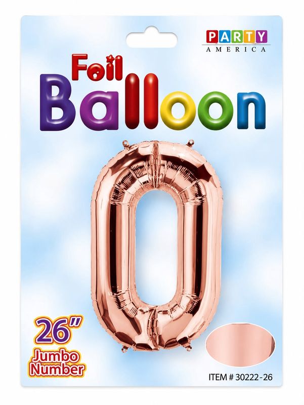 Foil Balloon Pink 26" , # 0