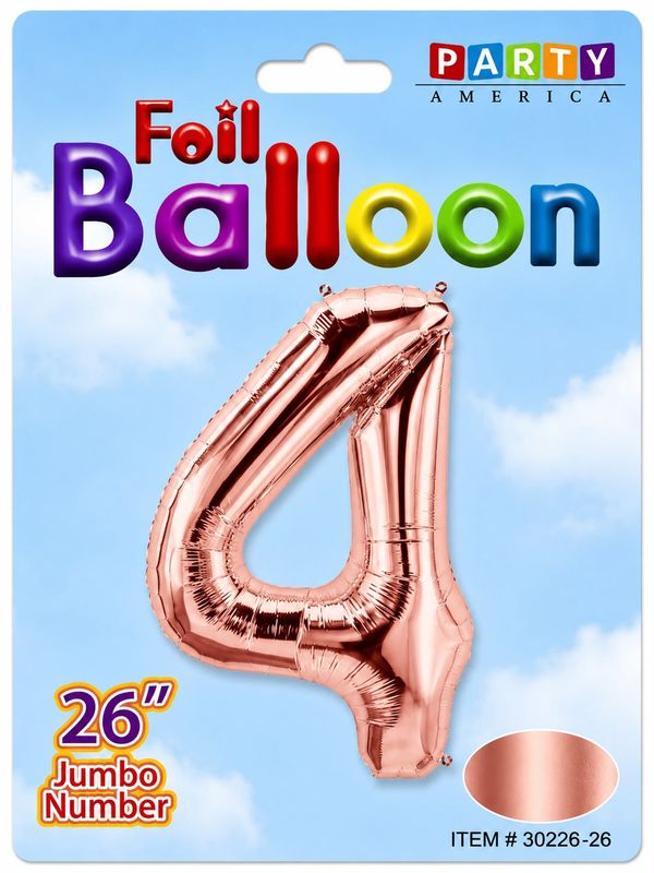 Foil Balloon Pink 26 " , # 4