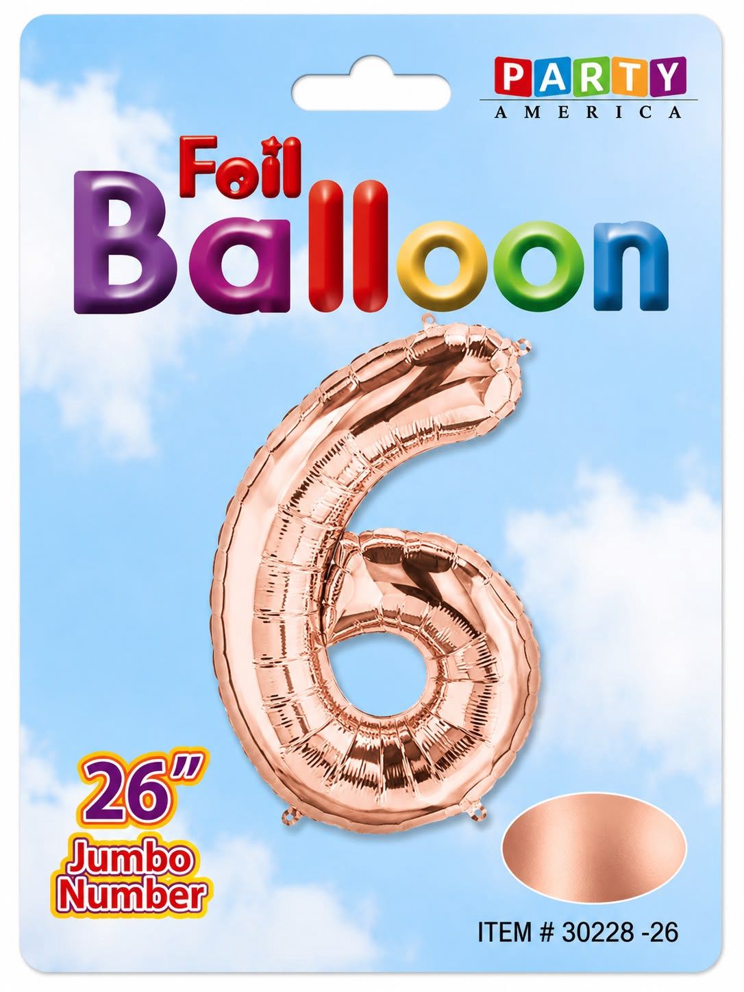 Foil Balloon Pink 26", #6