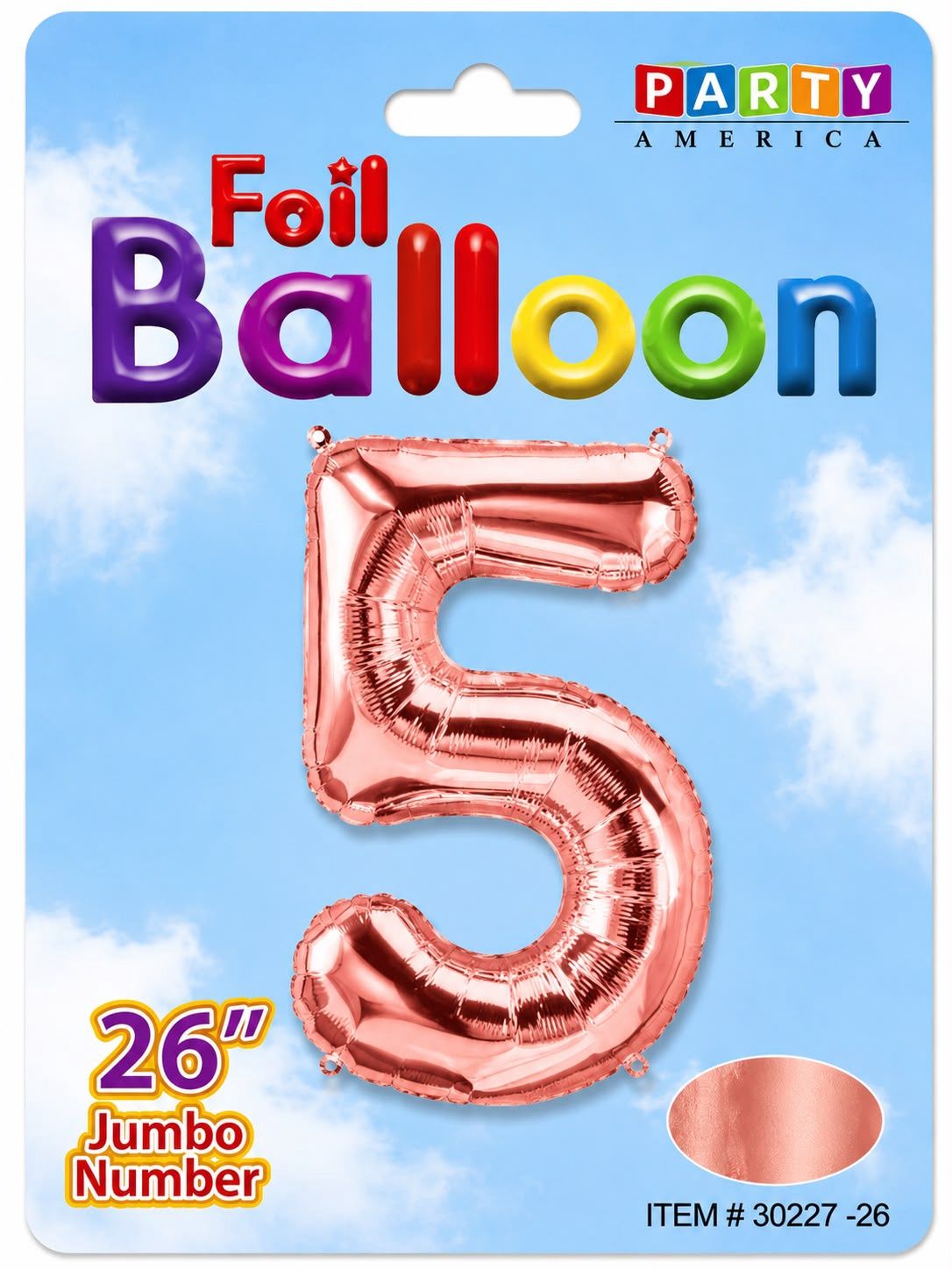 Foil Balloon Pink  26" , #5