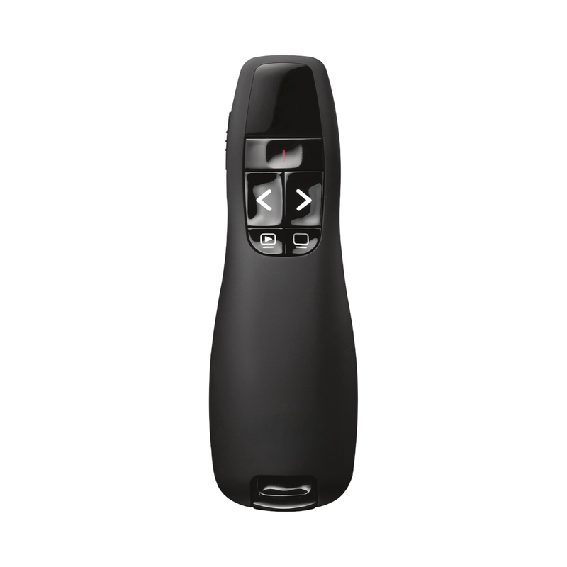 Remote laser presentation pointer