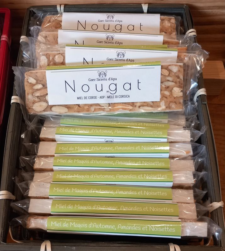 Nougat miel de maquis d'automne 100g