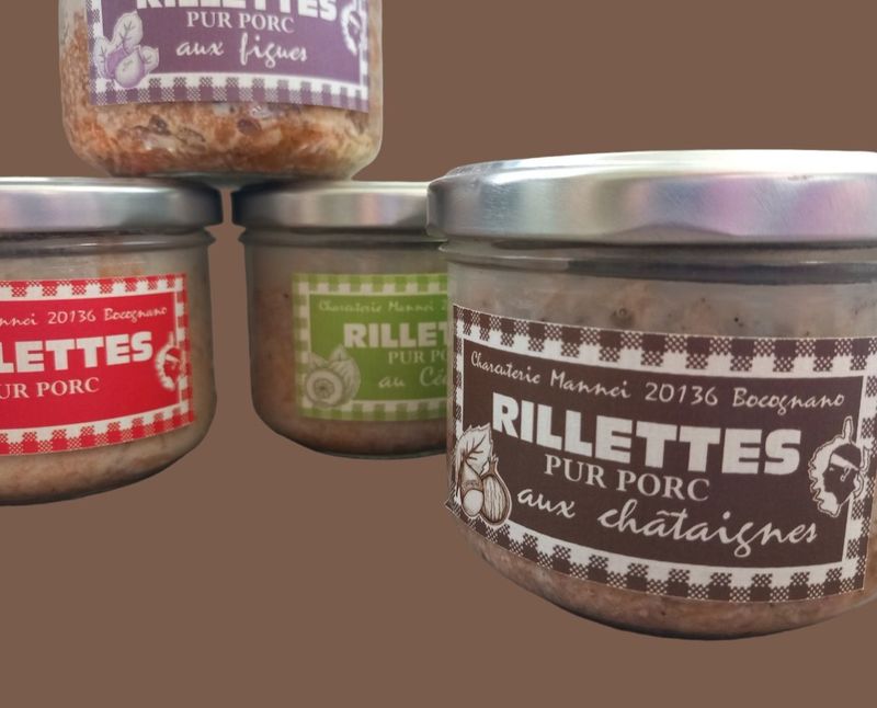Rillettes pur porc et châtaigne
