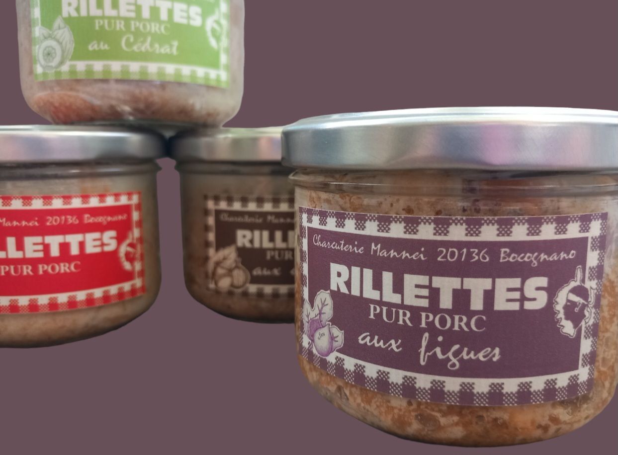 Rillettes pur porc et figue