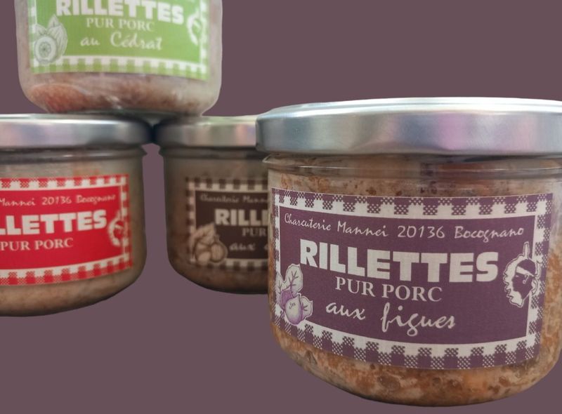Rillettes pur porc et figue