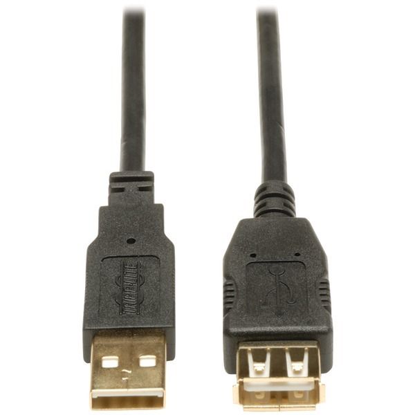 Tripp Lite U024-006 Hi-Speed A-Male to A-Female USB 2.0 Extension Cable (6ft)