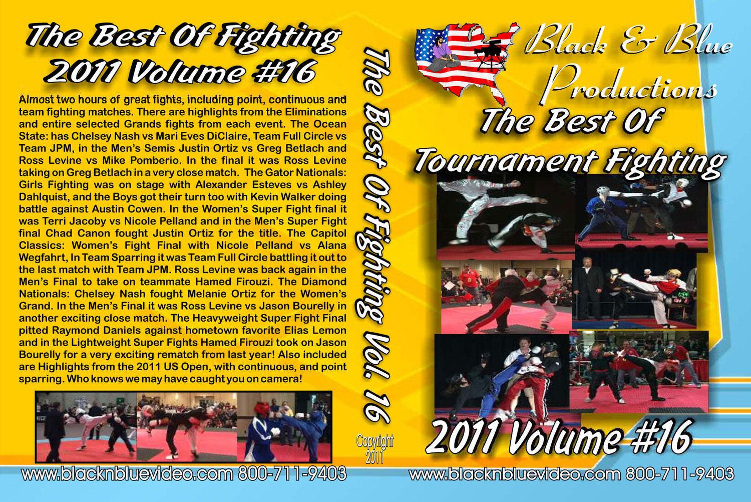 2011 Best Tournament Karate Fighting, Sparring Kumite #16 DVD