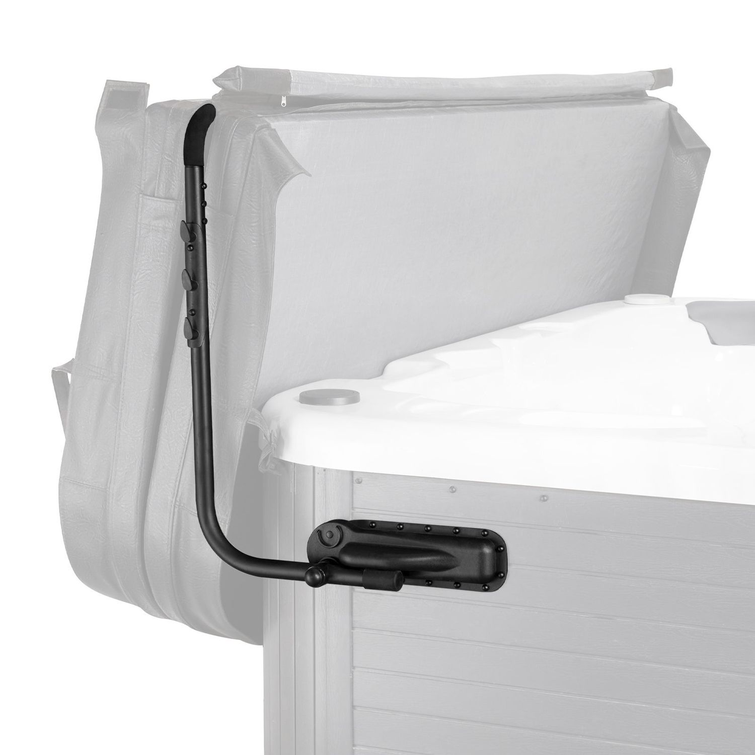 VEVOR Hot Tub Cover Lift, Spa Cover Lift, Height 31.5&quot; - 41.3&quot; Width 69&quot; - 100.5&quot; Adjustable, Installed on Both Sides at the Top, Suitable for Various Sizes of Rectangular Bathtubs, Hot Tubs, Spa