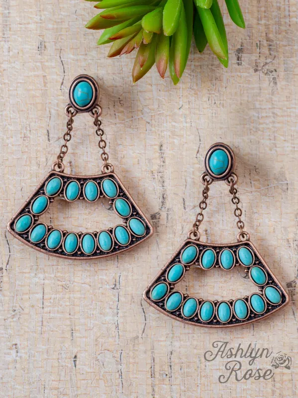 Turquoise Dangle Earrings