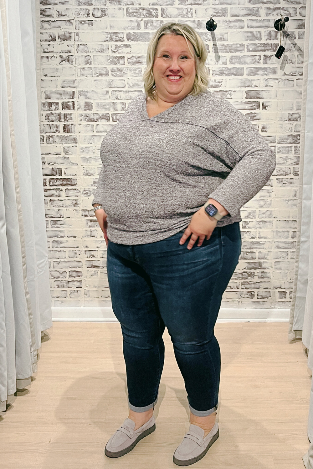 Judy Blue Mid Cuffed BF 82368